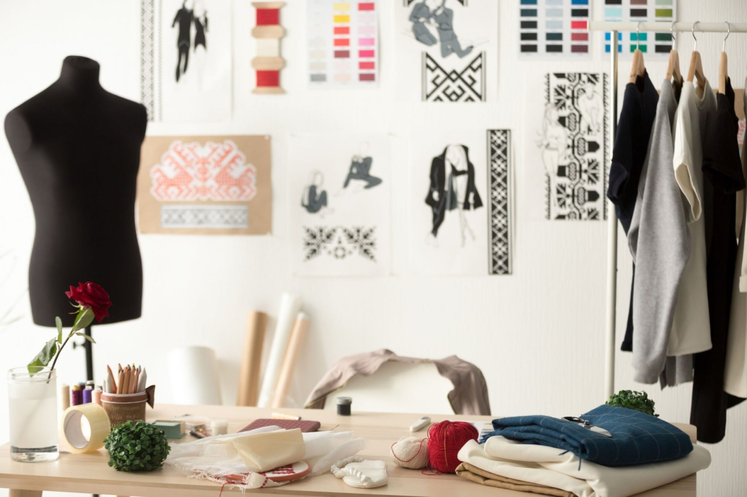The different types of fashion design studios