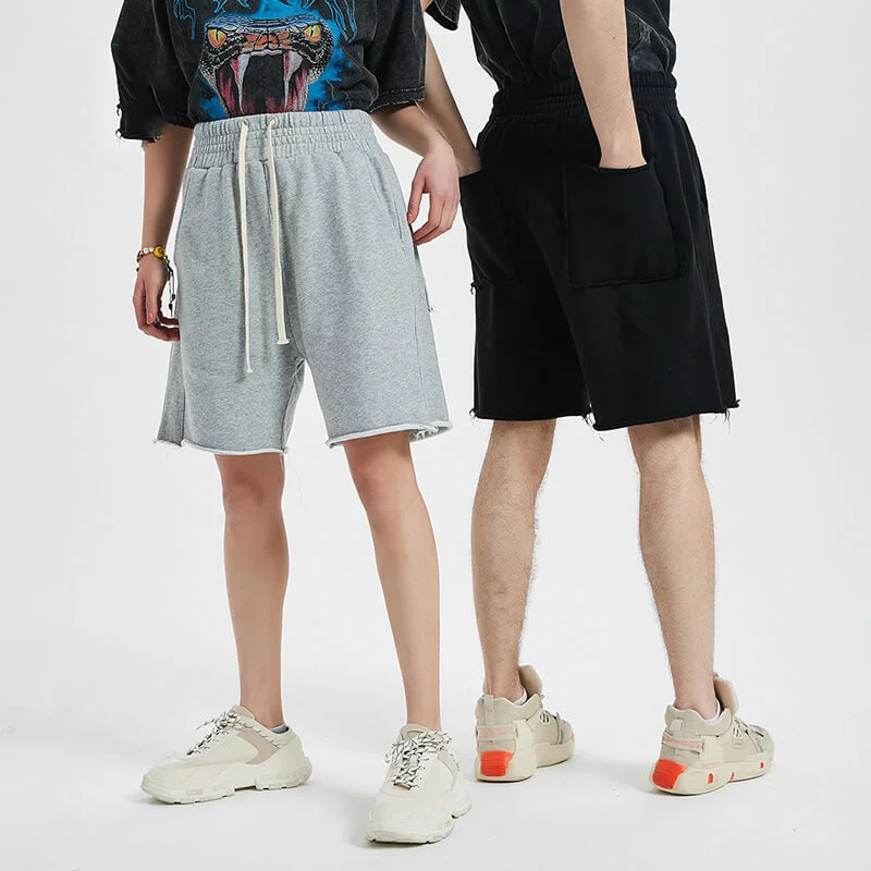 Knee length sweat shorts online