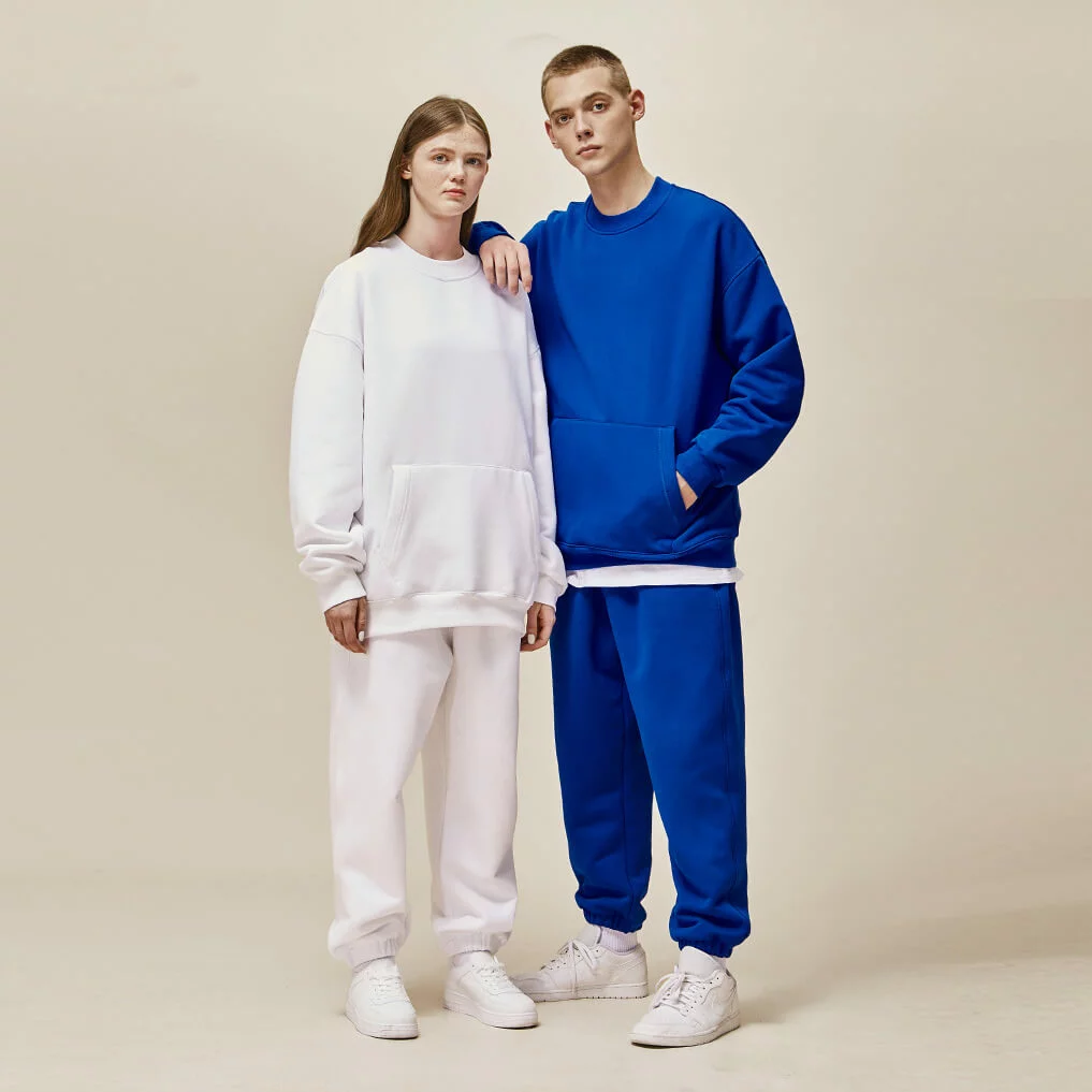 Unisex loose fit tracksuit wholesale Yunhui Garment