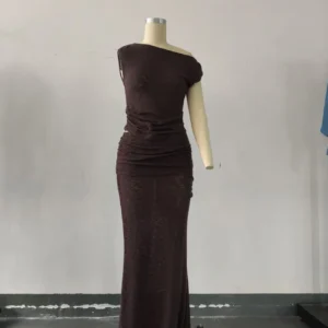 Exquisite Off - Shoulder Maxi Dress