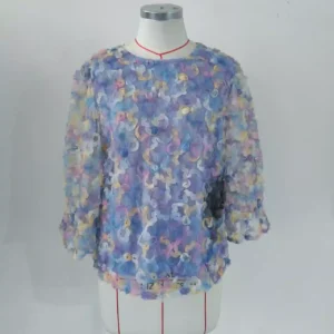 Chic Organza Floral Top